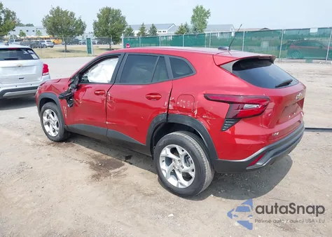 2024 Chevrolet Trax Fwd Sp z USA, uszkodzony, nr VIN KL77LFE26RC157446